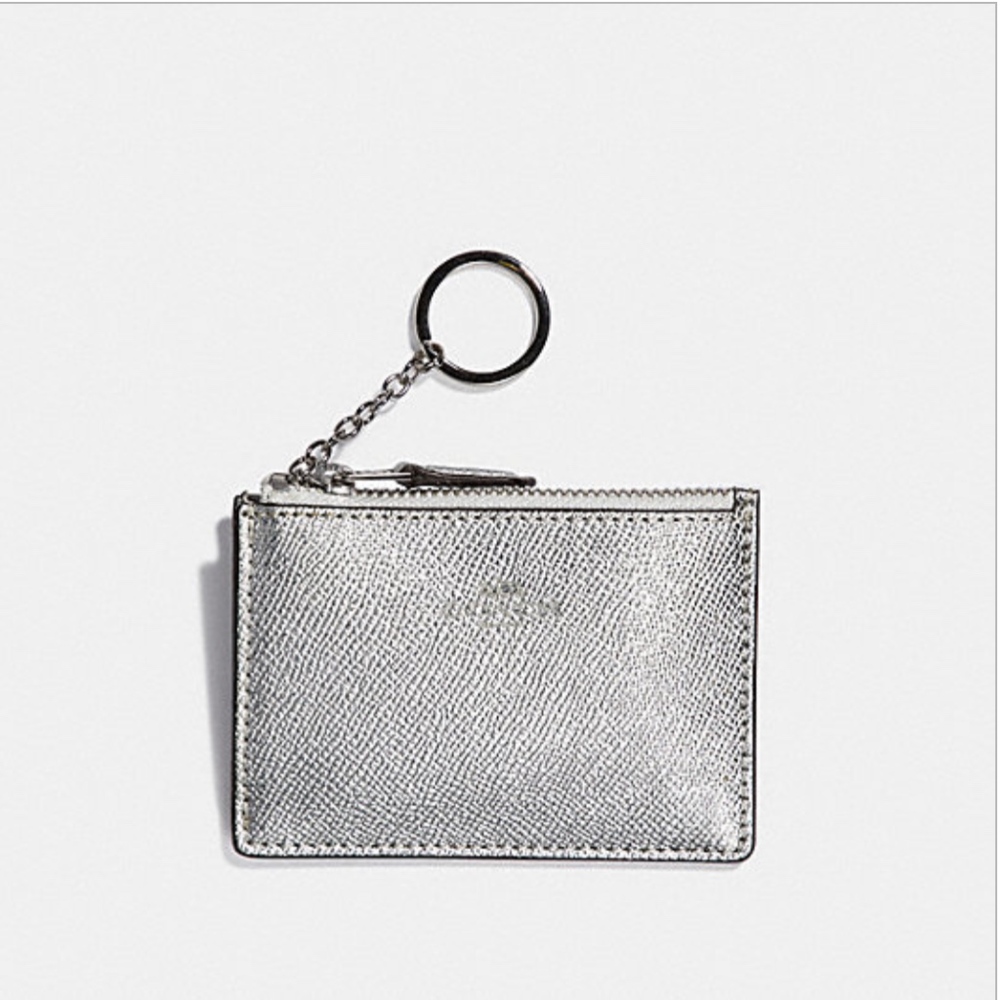 A COACH mini ID/License holder